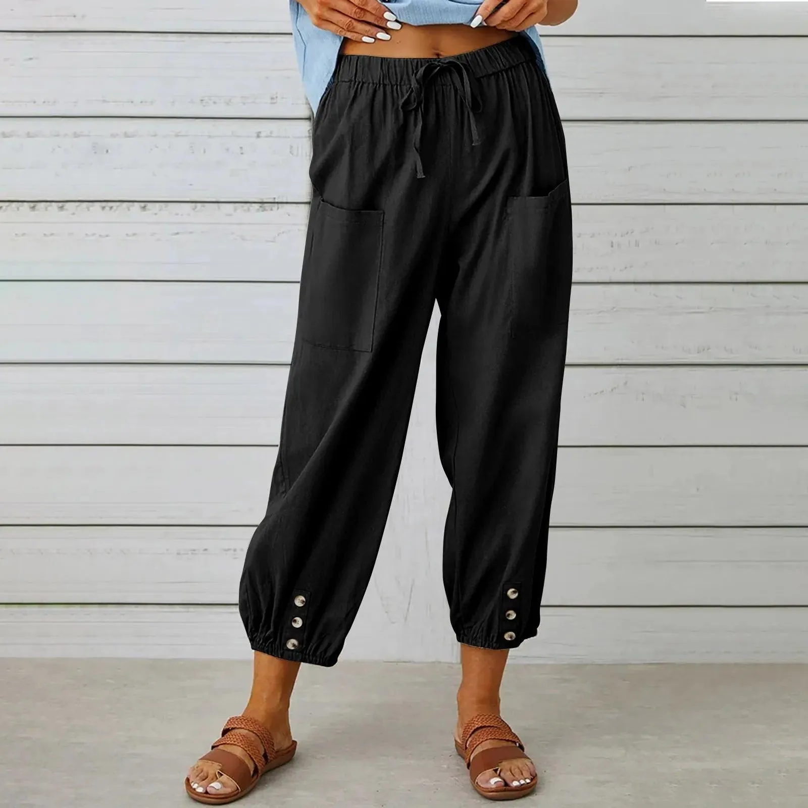 Emily™ Summer Linen Pants