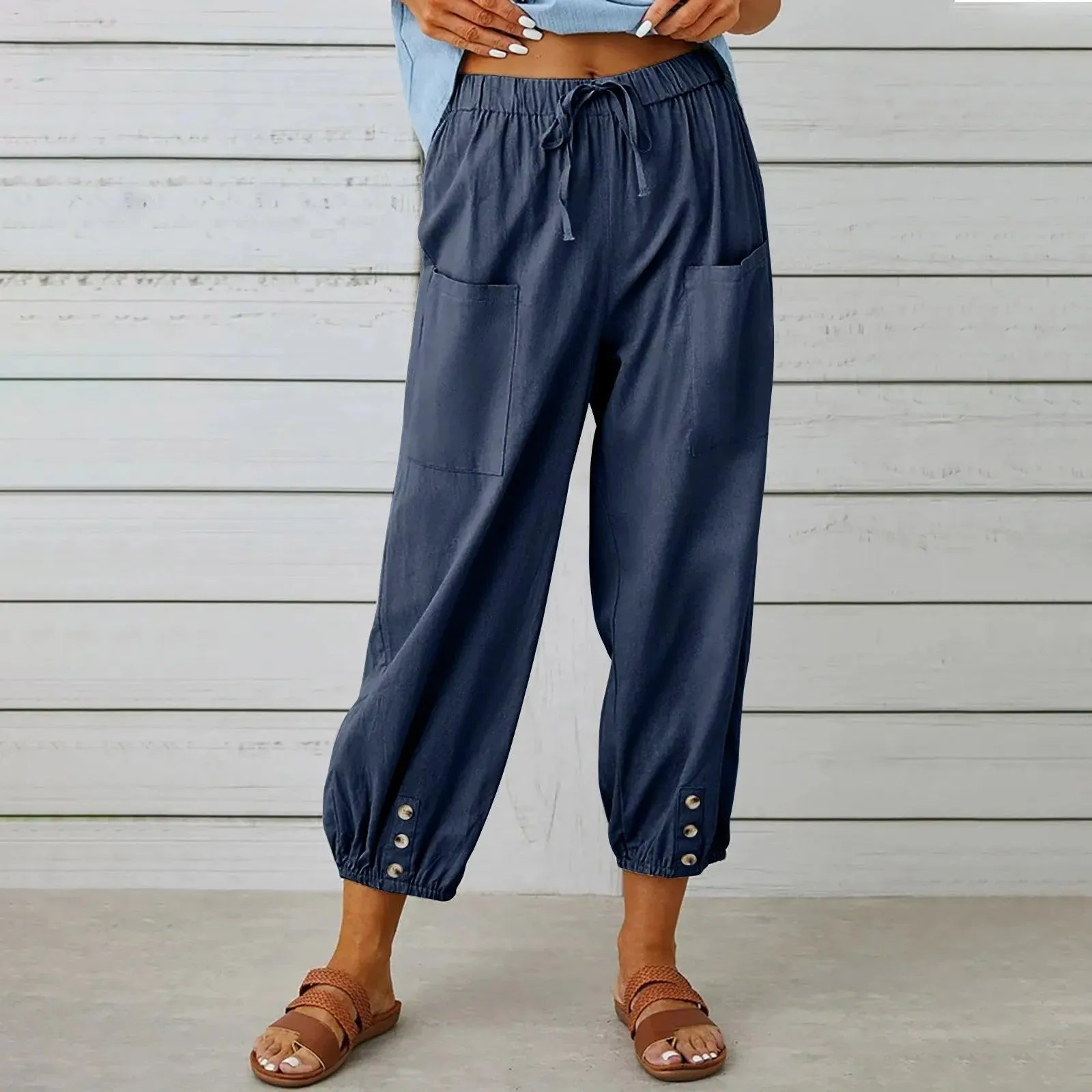 Emily™ Summer Linen Pants