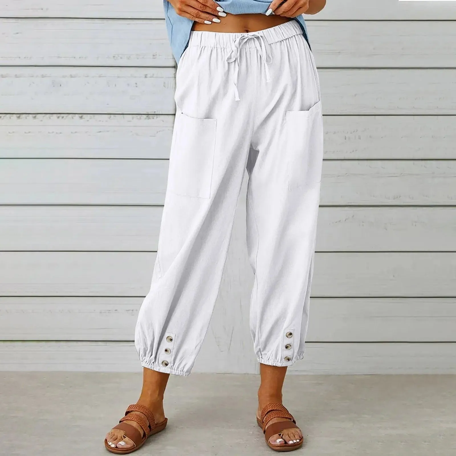 Emily™ Summer Linen Pants