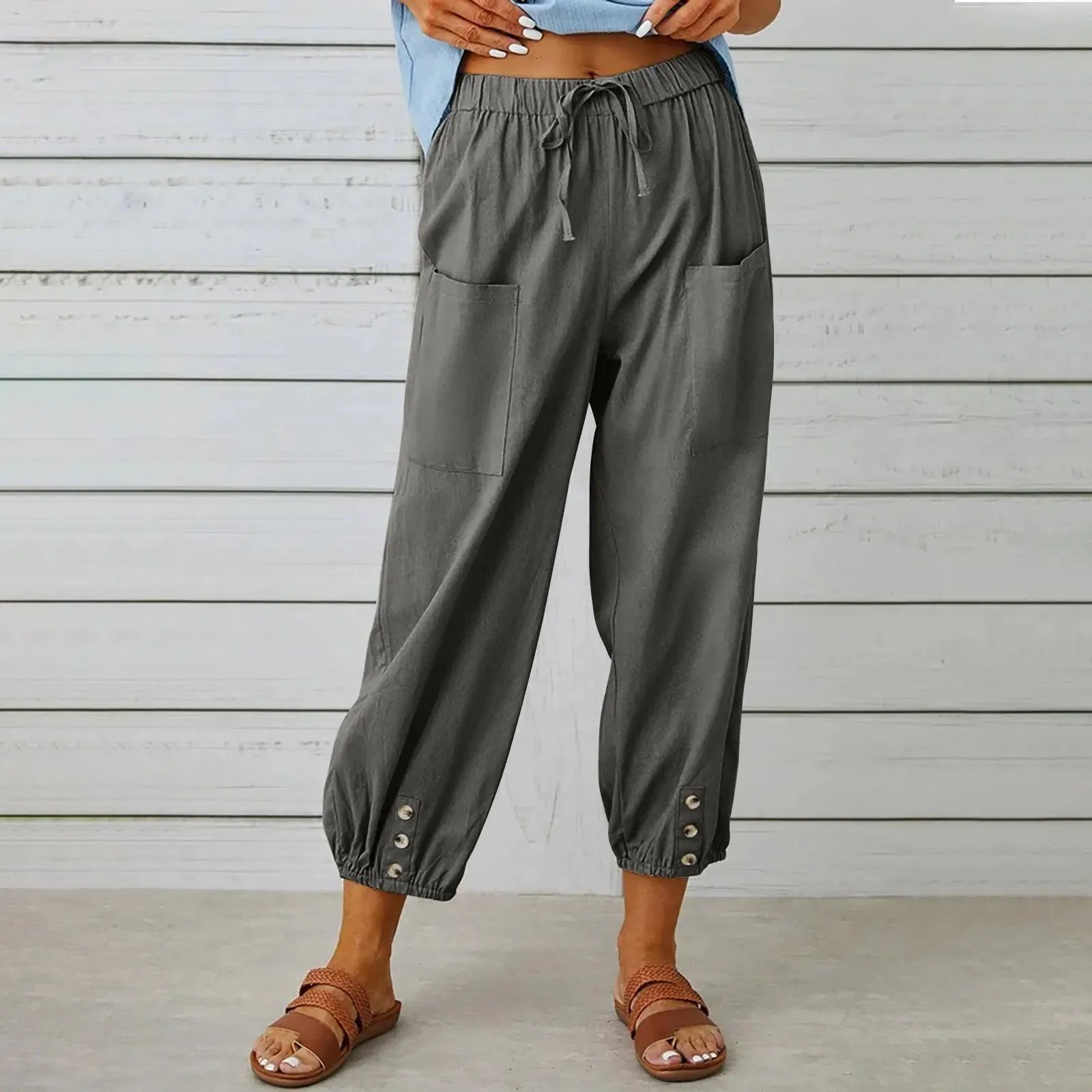 Emily™ Summer Linen Pants