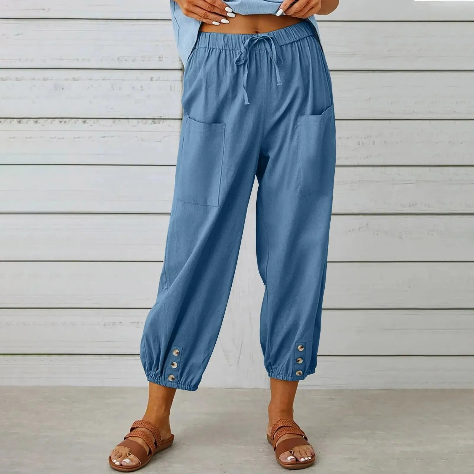 Emily™ Summer Linen Pants