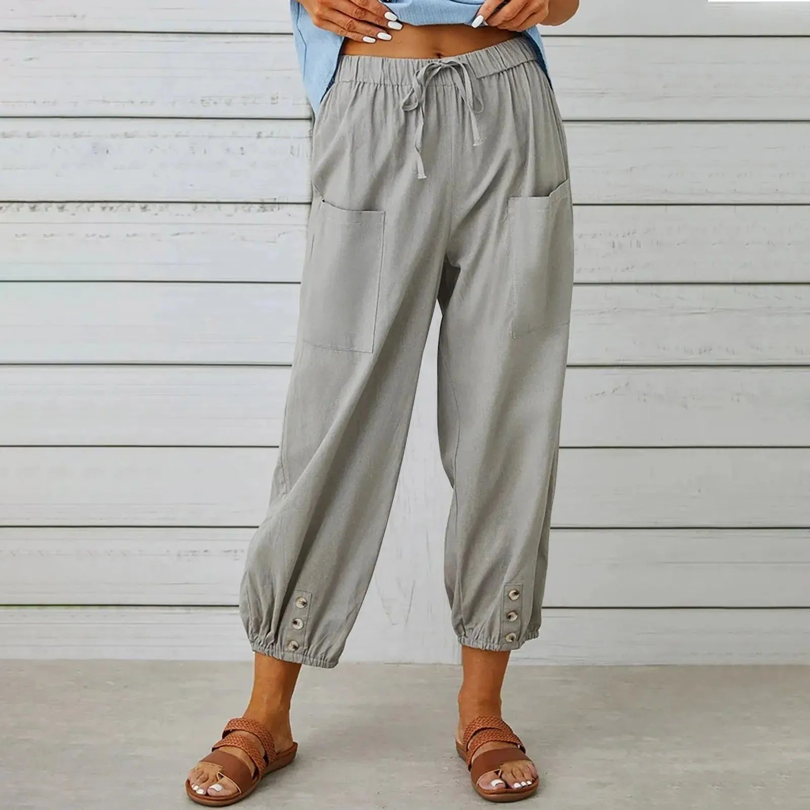 Emily™ Summer Linen Pants