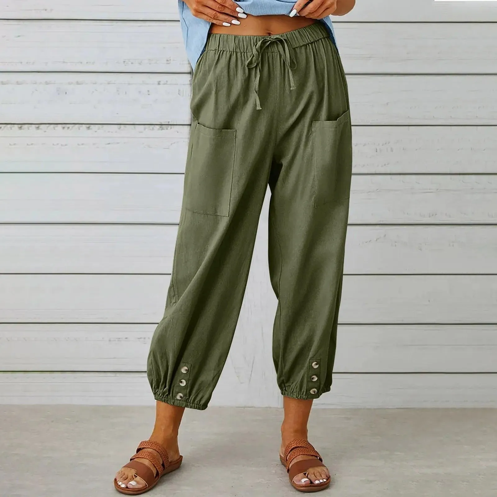 Emily™ Summer Linen Pants