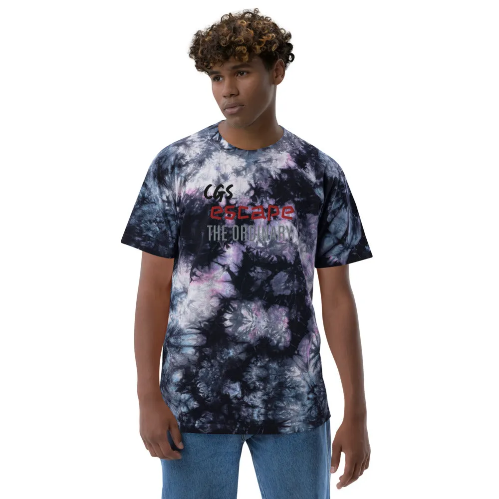 Escape The Ordinary Oversized tie-dye t-shirt