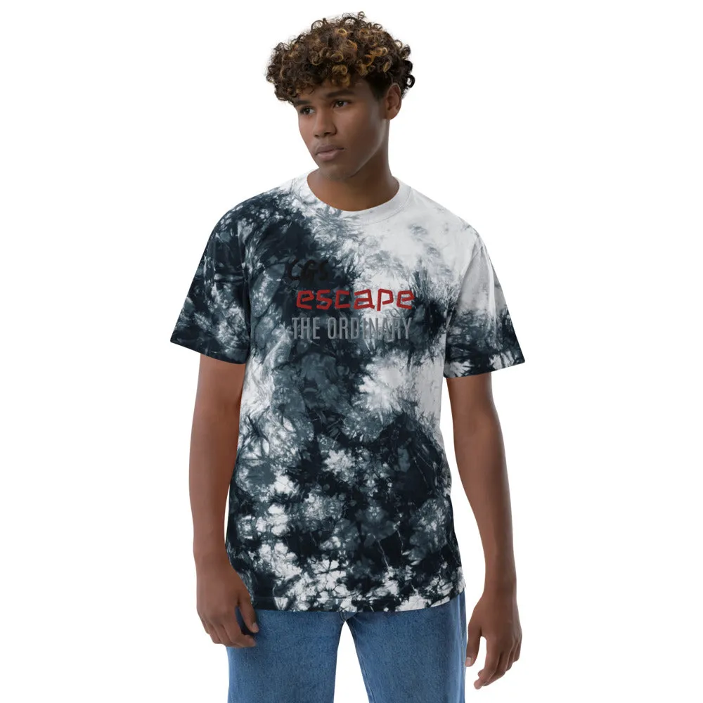 Escape The Ordinary Oversized tie-dye t-shirt
