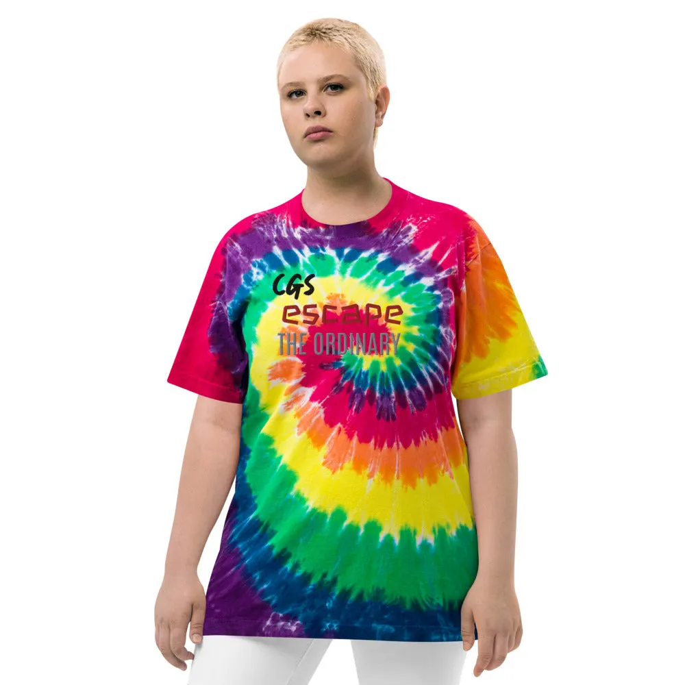 Escape The Ordinary Oversized tie-dye t-shirt