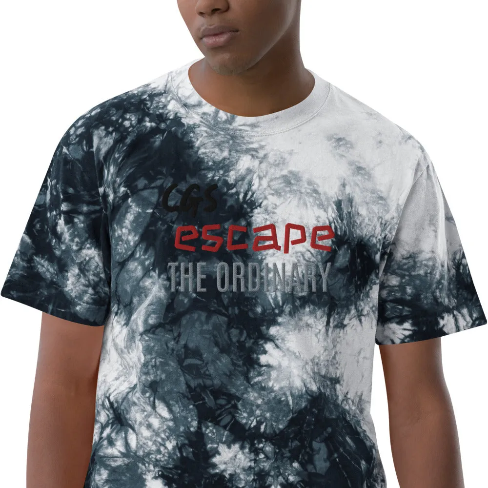 Escape The Ordinary Oversized tie-dye t-shirt