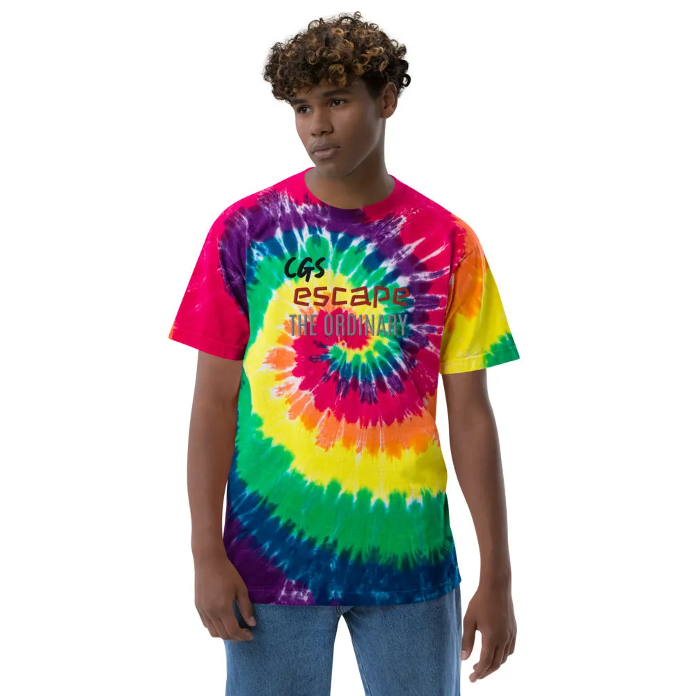 Escape The Ordinary Oversized tie-dye t-shirt