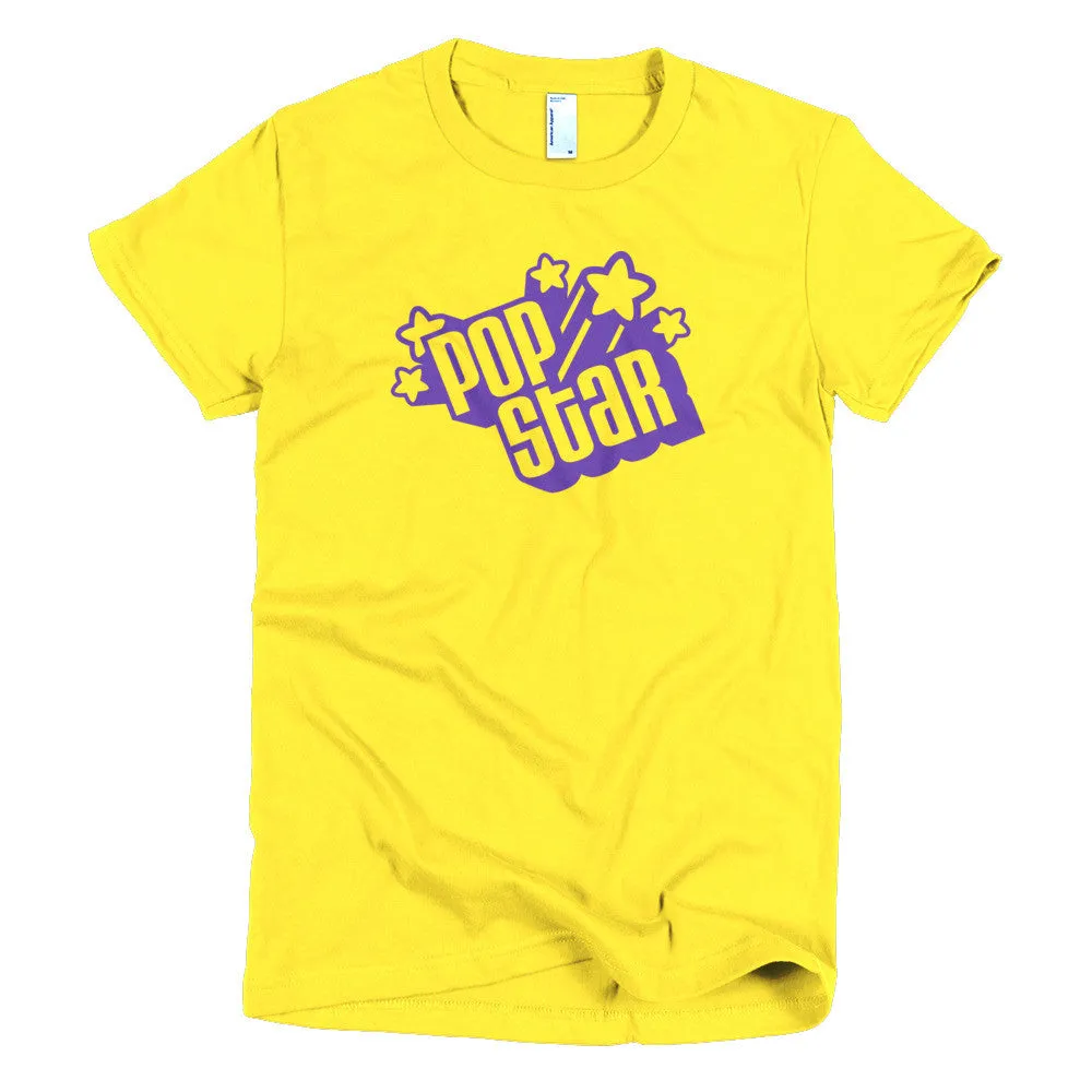 Fitted "Pop Star" Tee