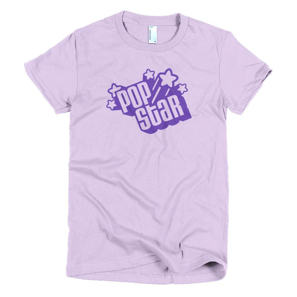 Fitted "Pop Star" Tee