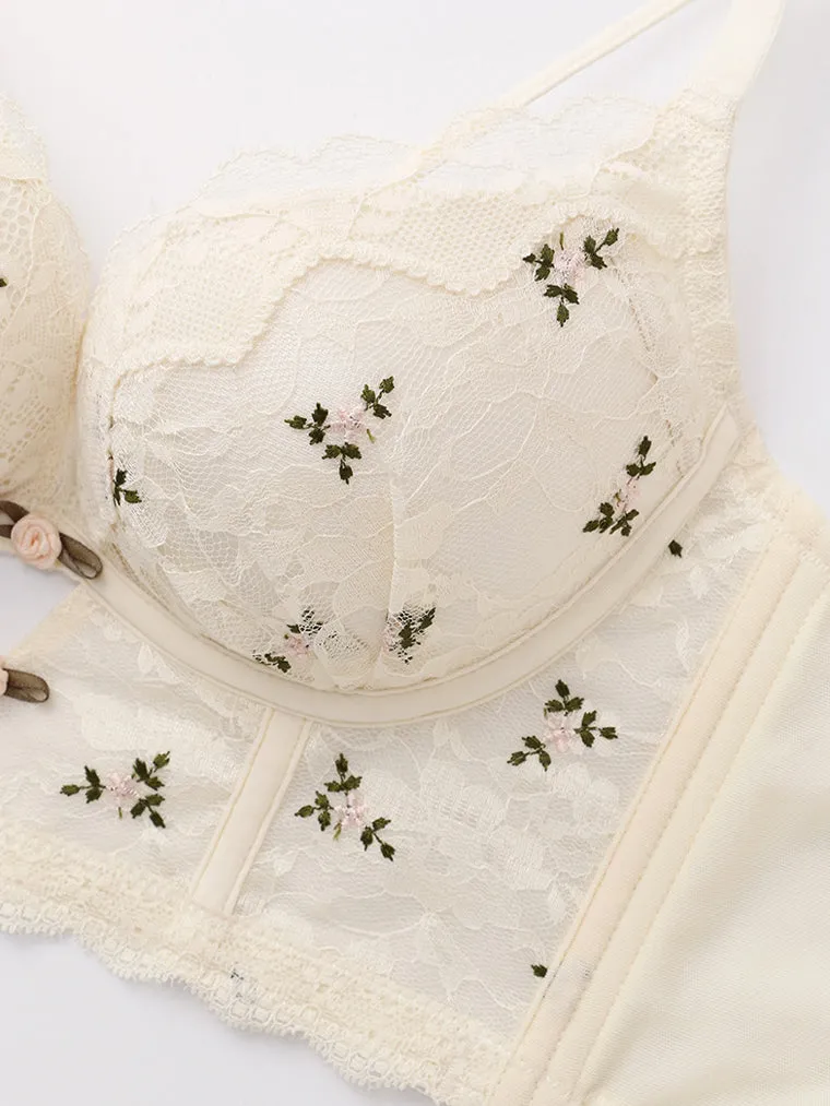 Floral Lace Corset Top