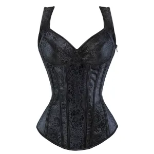 Funki Buys | Lingerie | Women's Satin Shoulder Straps Corsets