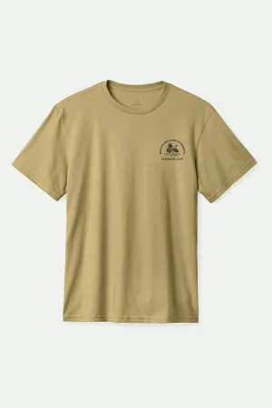 Game S/S Tailored T-Shirt - Khaki
