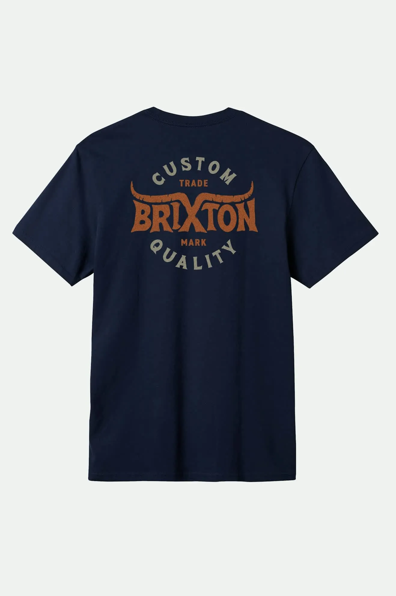 Gibson S/S Standard T-Shirt - Washed Navy Worn Wash