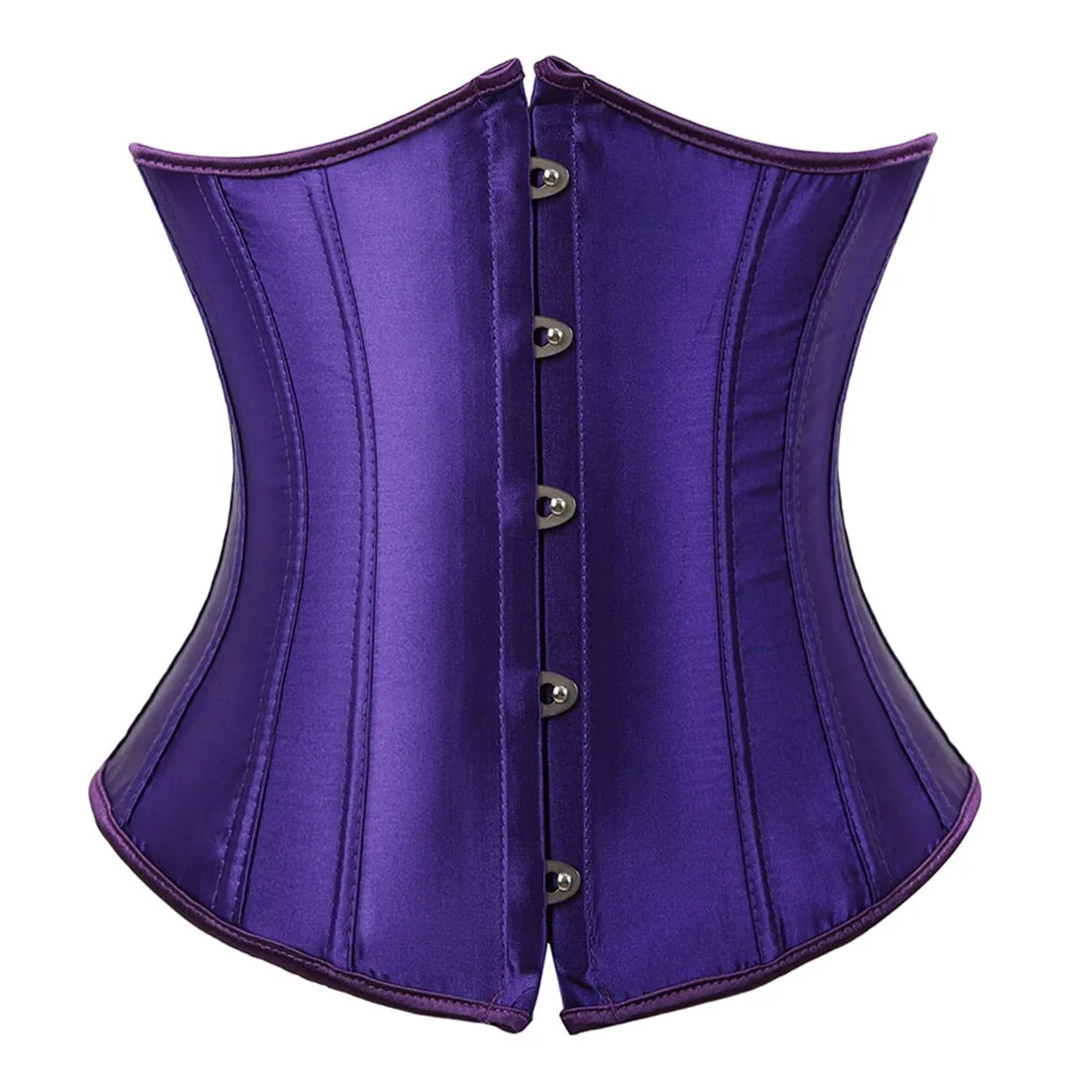 Gothic Underbust Corset And Waist Cincher Bustiers Top Workout Shape Body Belt Plus Size Lingerie S-6xl