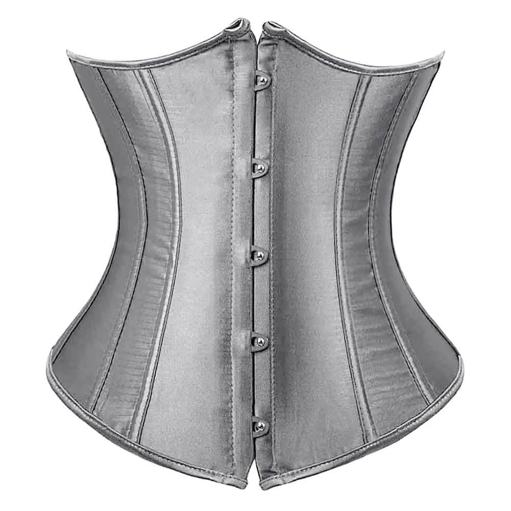 Gothic Underbust Corset And Waist Cincher Bustiers Top Workout Shape Body Belt Plus Size Lingerie S-6xl