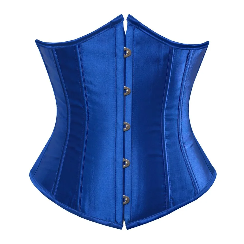Gothic Underbust Corset And Waist Cincher Bustiers Top Workout Shape Body Belt Plus Size Lingerie S-6xl
