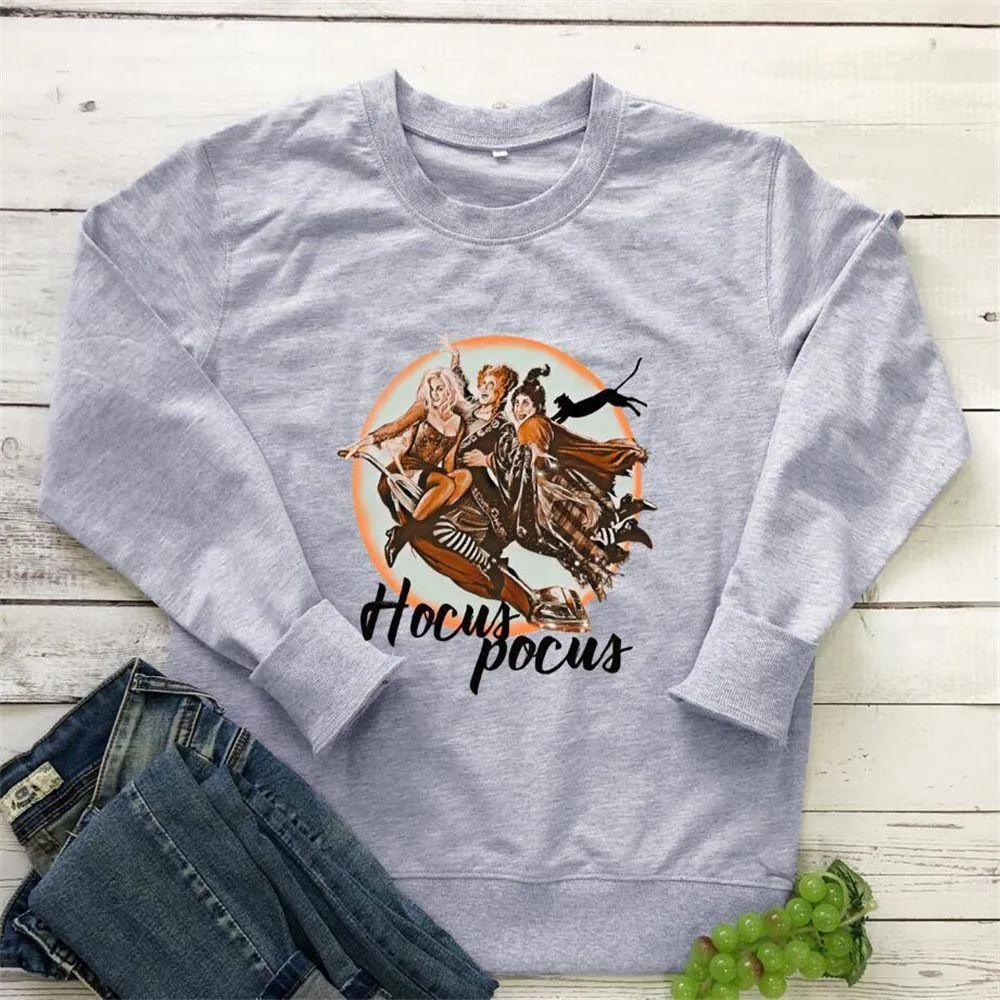 Graphic long Sleeve Shirts Pocus