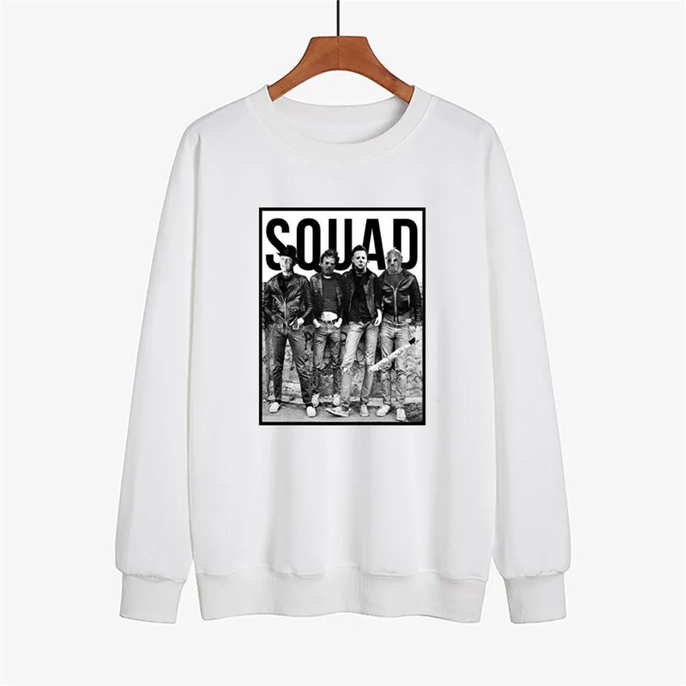 Graphic long Sleeve Shirts Squad