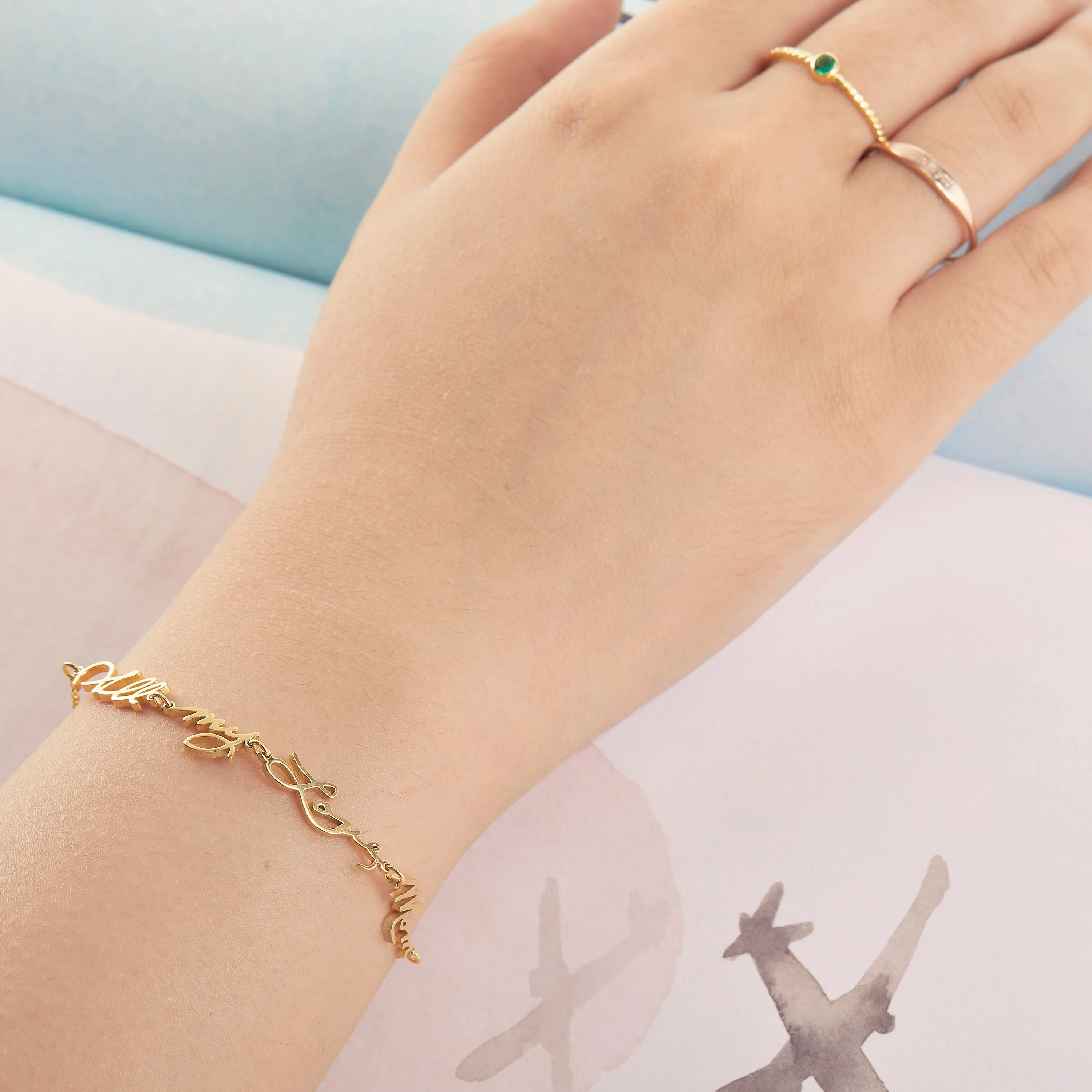 Handwriting Bracelet | Dainty Bracelet | Keepsake Memorial Bracelet | Actual Handwriting Bracelet | Signature Bracelet | Handwriting Jewelry