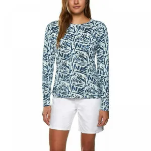 Hang Ten Women's Long Sleeve Sun Protection T-Shirt With Pocket