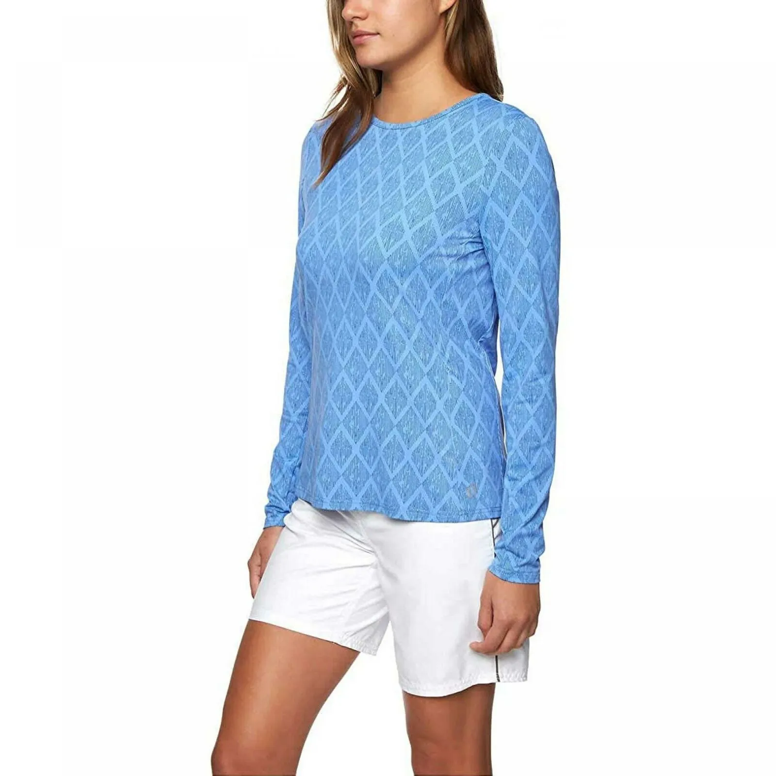 Hang Ten Women's Long Sleeve Sun Protection T-Shirt With Pocket