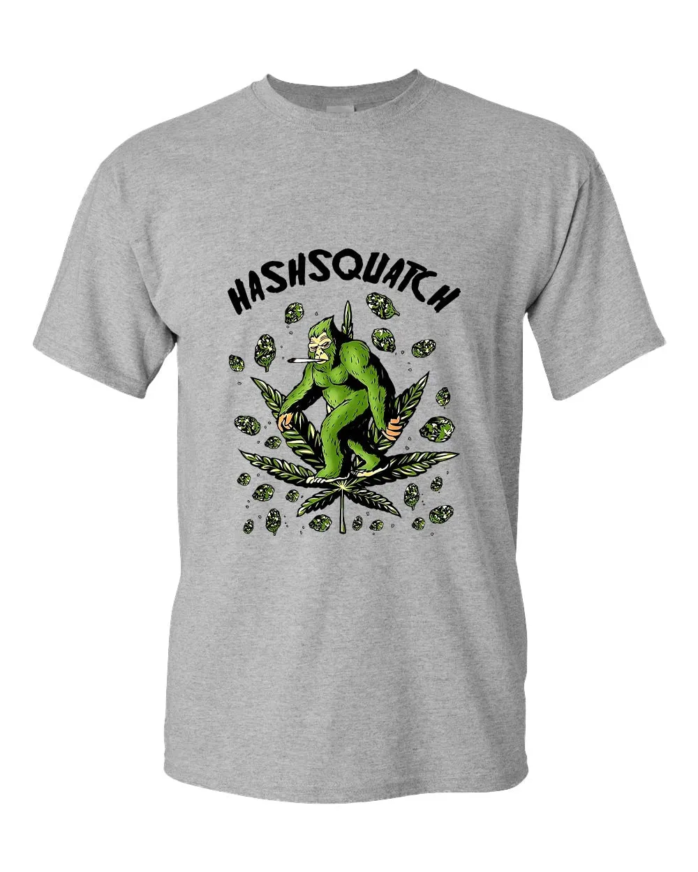Hashquatch leaf t-shirt