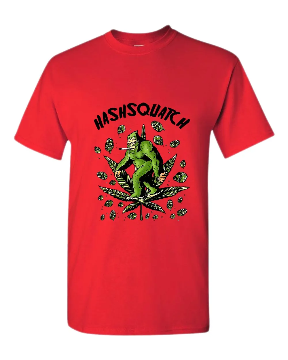 Hashquatch leaf t-shirt