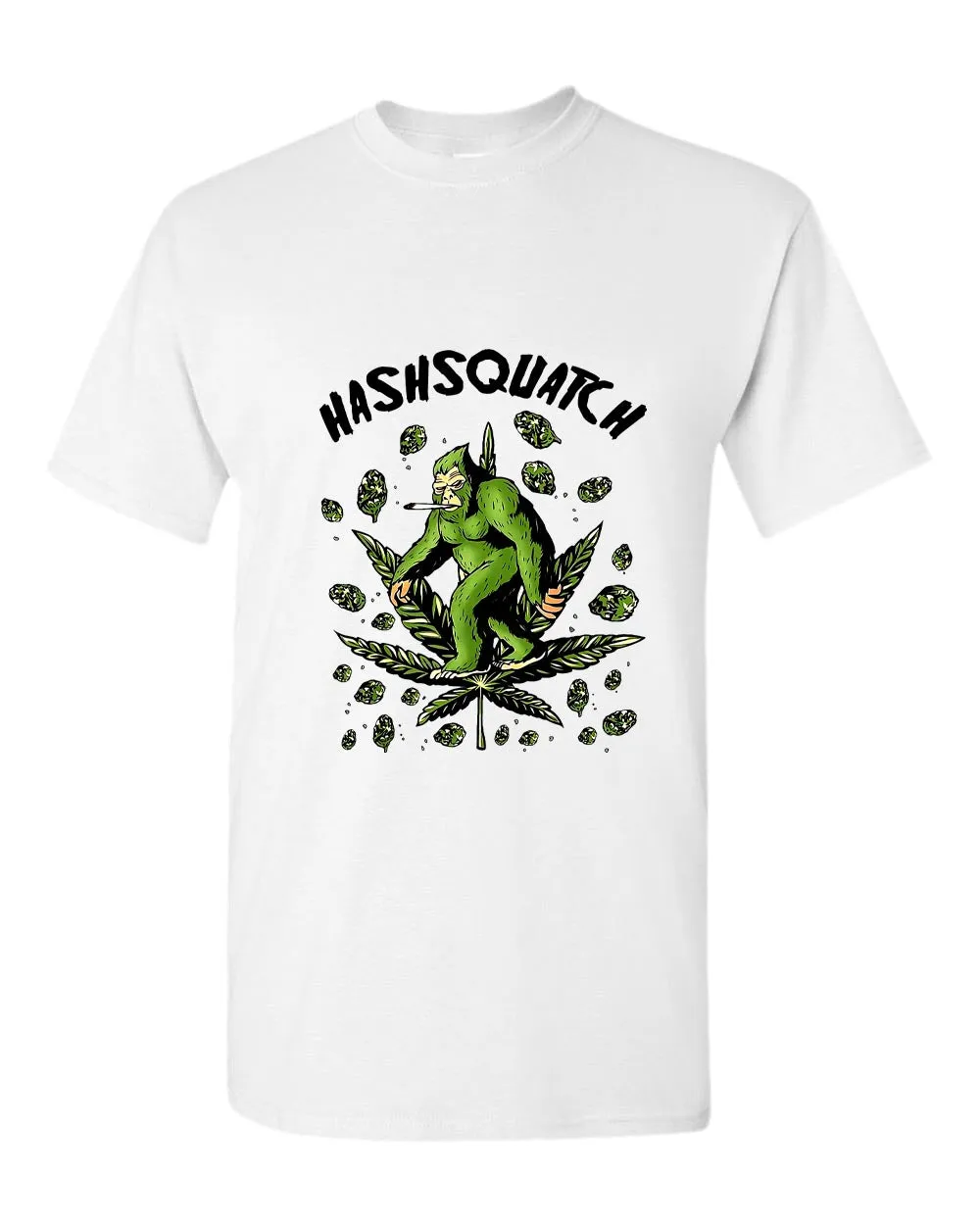 Hashquatch leaf t-shirt