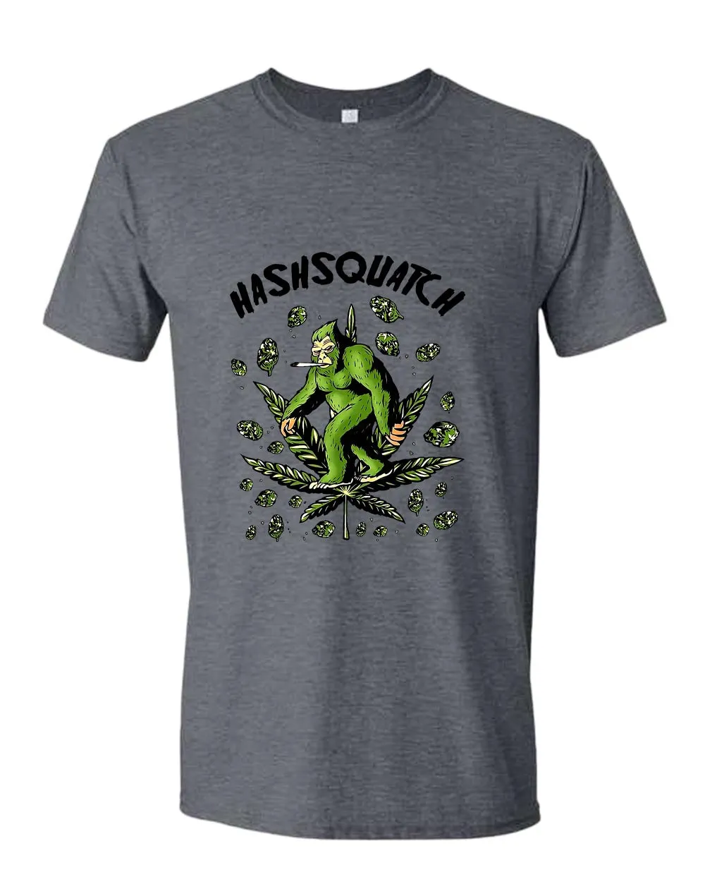 Hashquatch leaf t-shirt