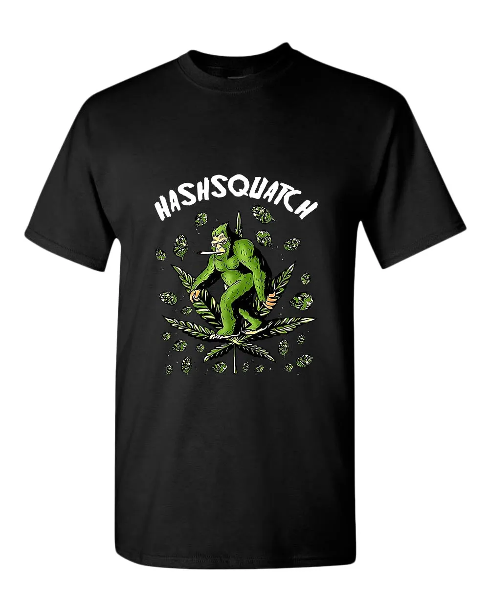 Hashquatch leaf t-shirt