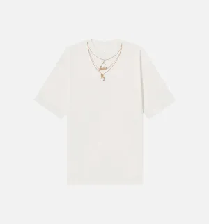 Heritage Gold Chain Tee Womens T-Shirt - White