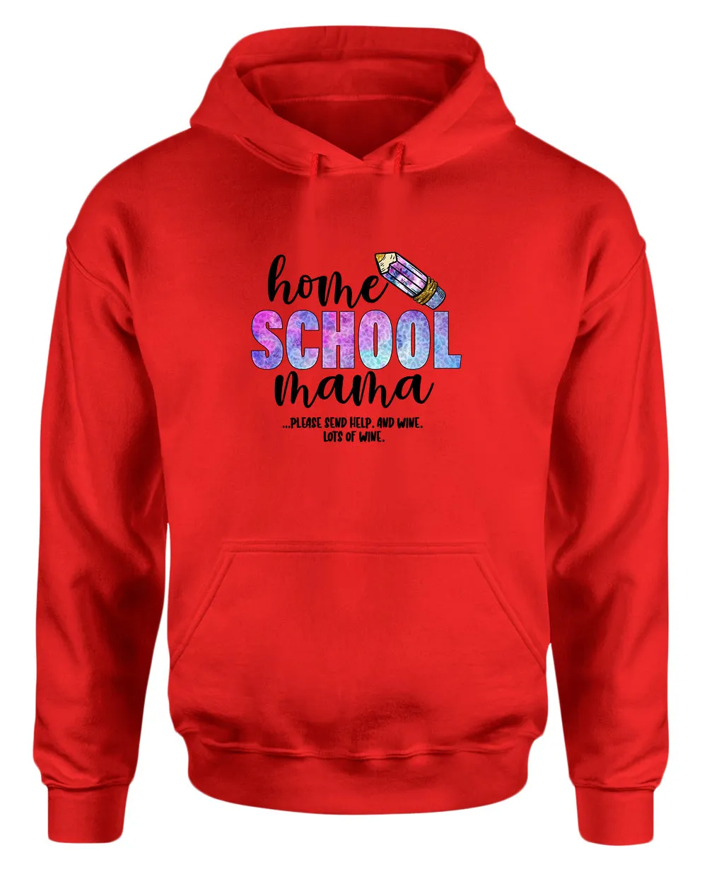 Home School mama hoodie