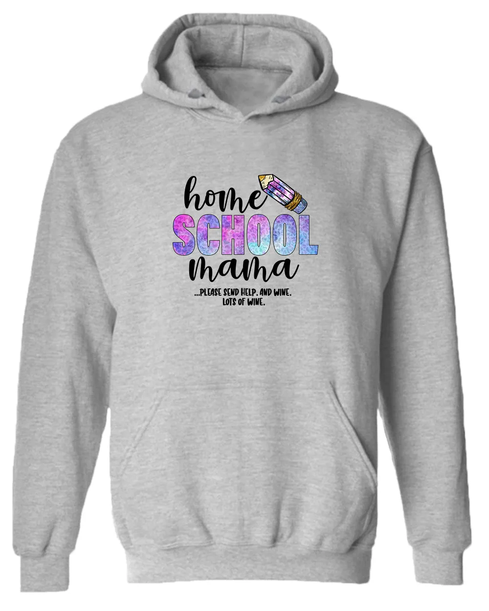 Home School mama hoodie