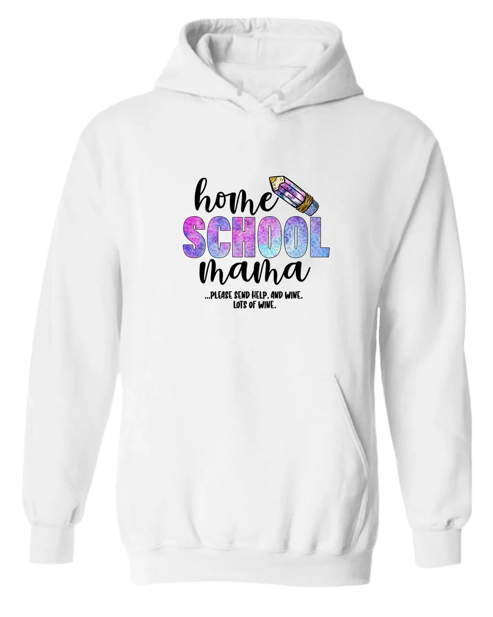 Home School mama hoodie