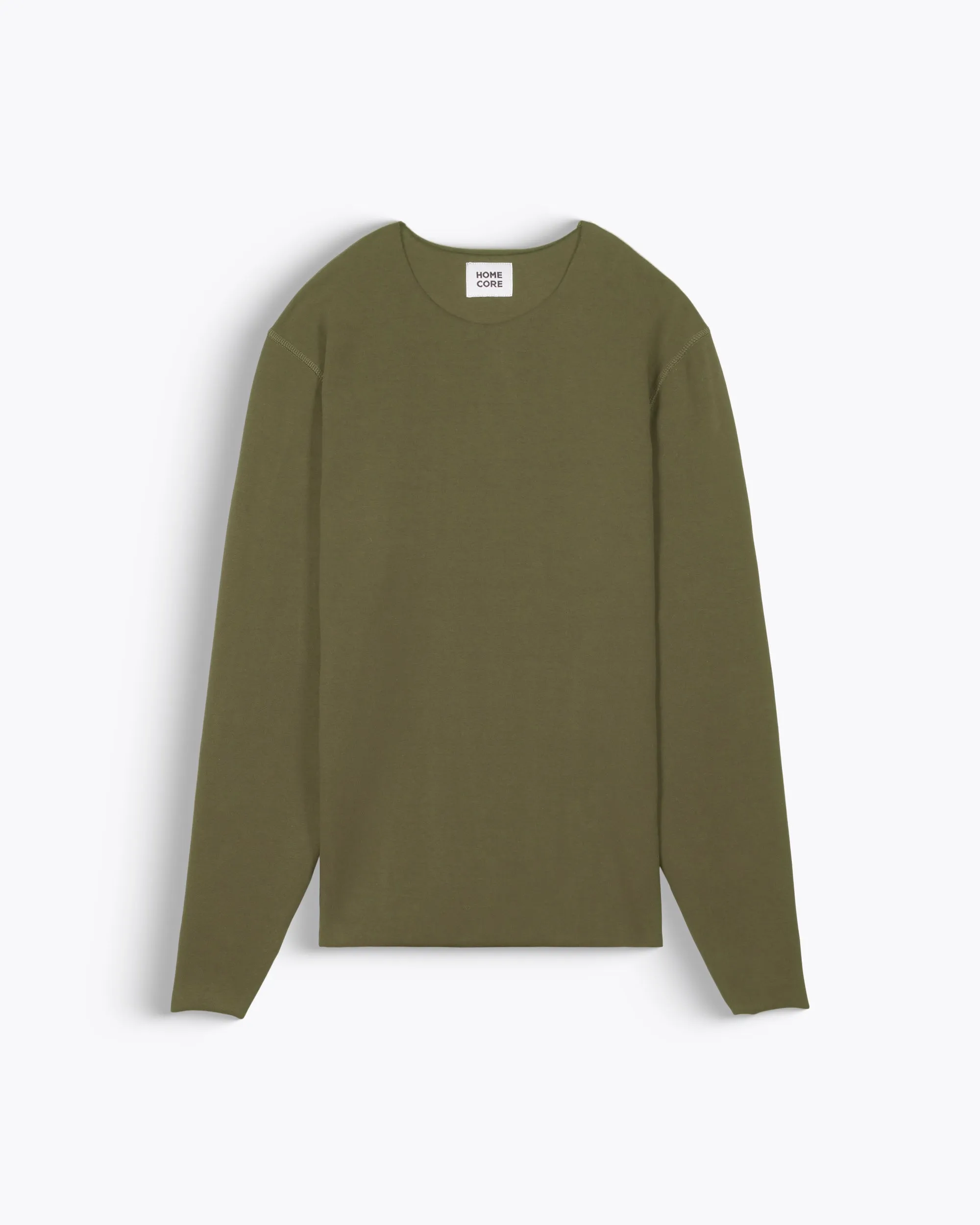 Homecore - Undee G L/S Tee - Khaki