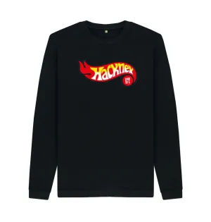 Hotwheeling 100% organic Unisex Sweatshirt Black, Grey, Navy, Khaki