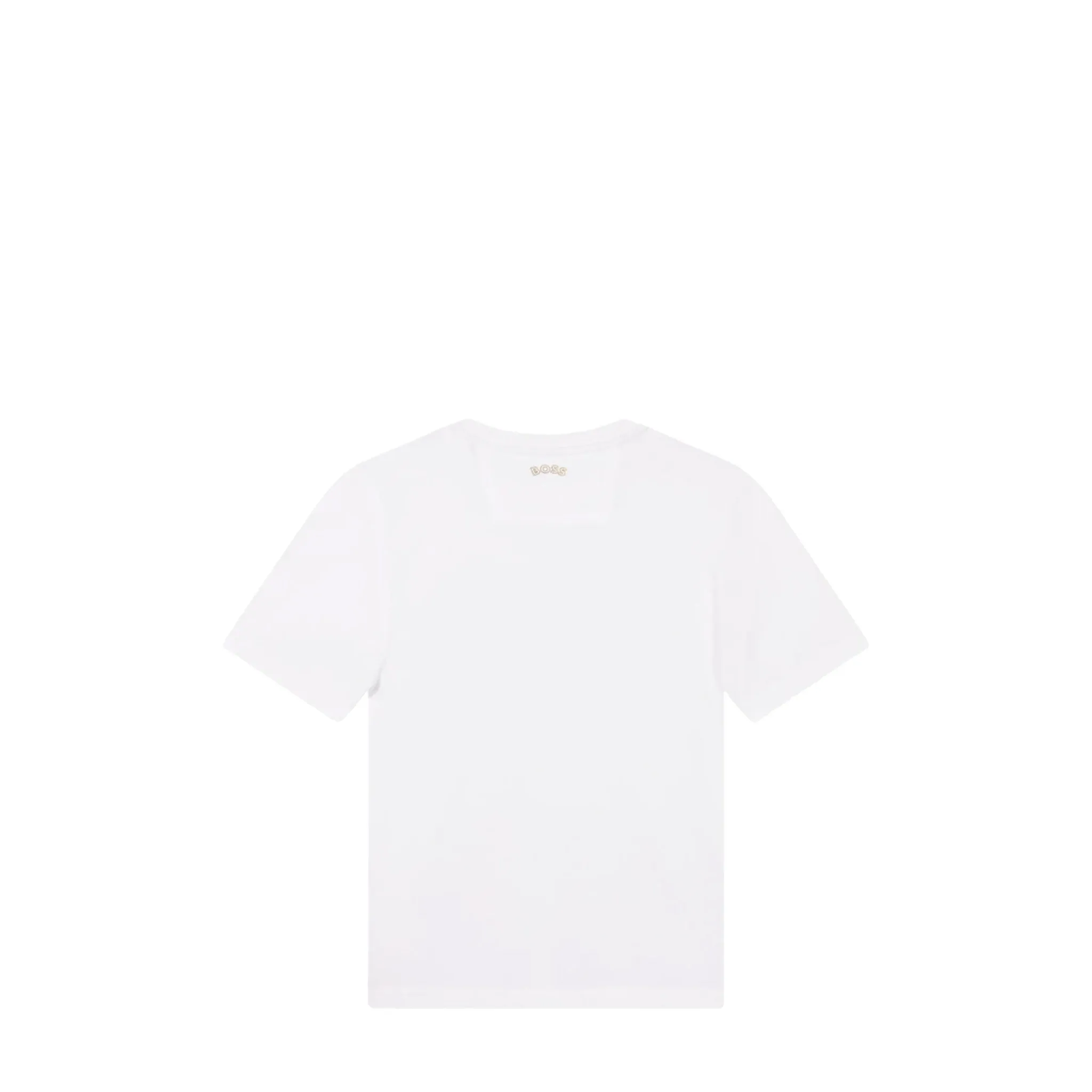 Hugo Boss Kids Gold Bar Graphic Logo T-Shirt