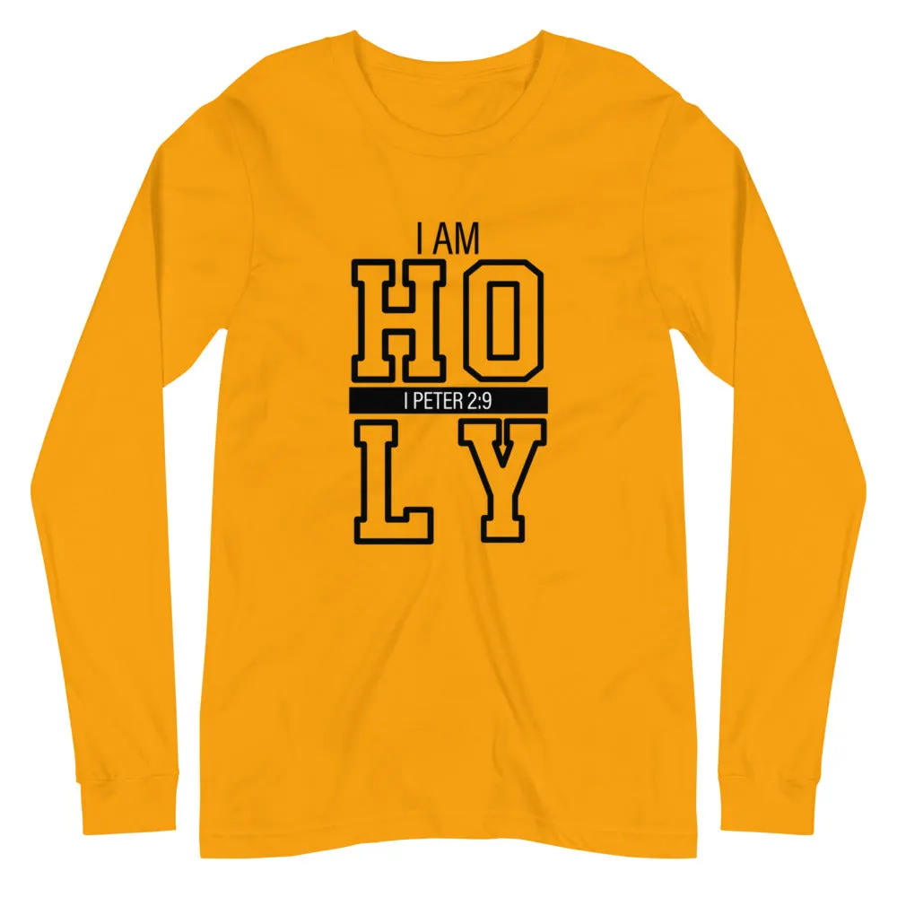 I AM Holy (Gold LS T-Shirt)