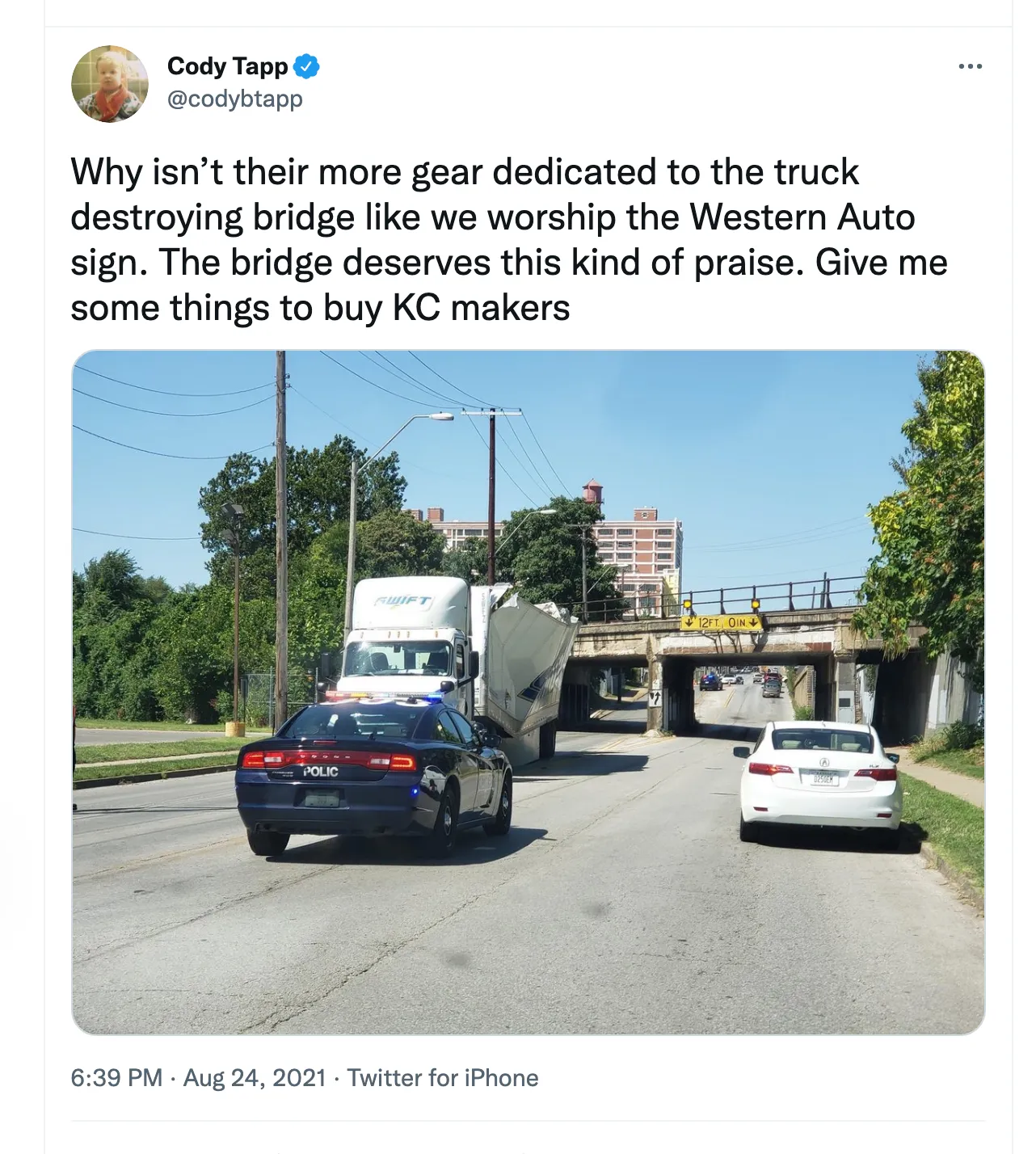 Independence Ave Bridge: Death and Taxes (R)