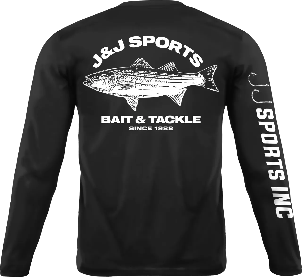 J&J SPORTS LONG SLEEVE UVX T-SHIRTS WITH SLEEVE PRINT