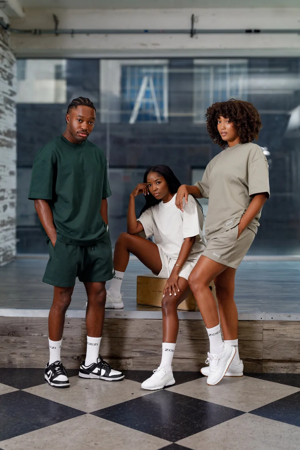Kamili Unisex Oversized Short Sleeve Round Neck Casual T-Shirt