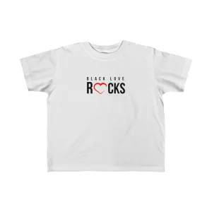 Kid's Fine Jersey Tee (Black Love Rocks Original Design)