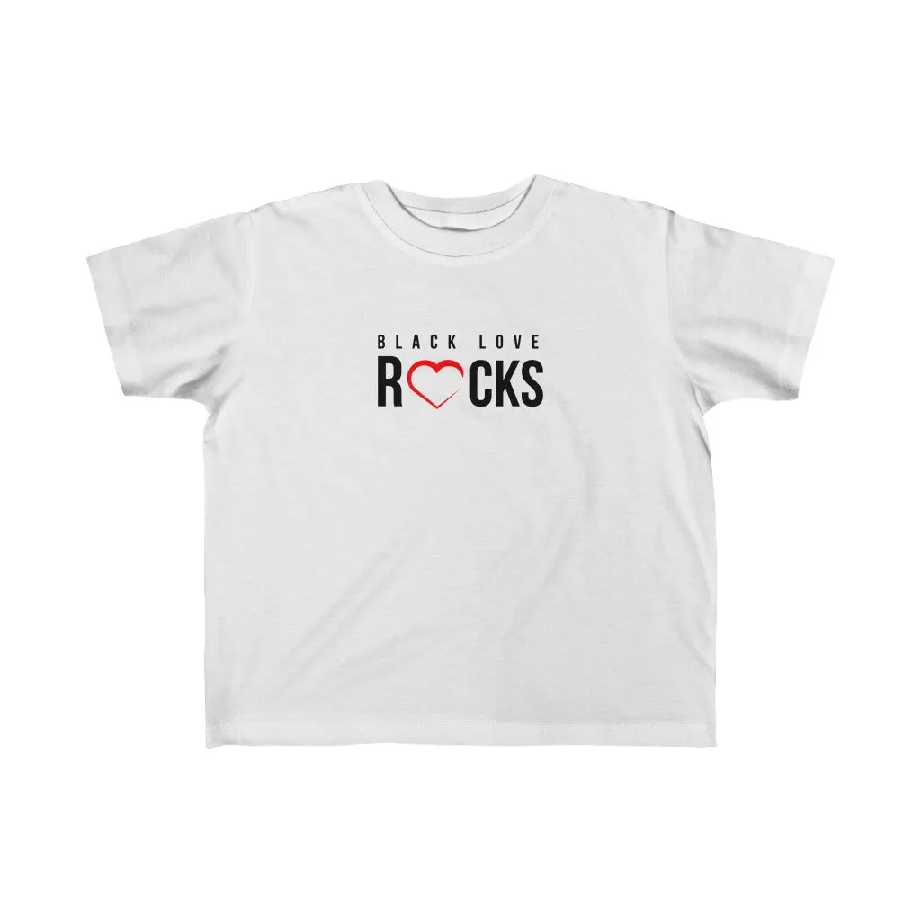 Kid's Fine Jersey Tee (Black Love Rocks Original Design)