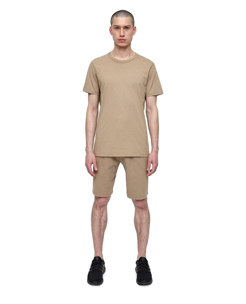 Knit Cotton Ringspun Jersey Khaki