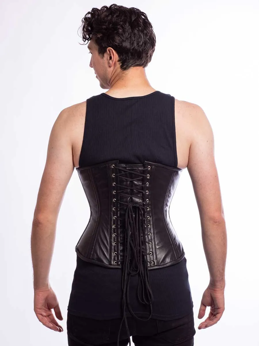 Leather Modern Curve Longline Underbust Corset : CS-701