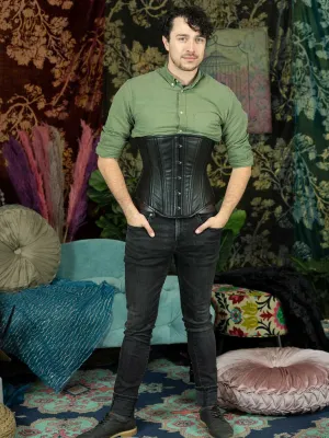 Leather Modern Curve Longline Underbust Corset : CS-701