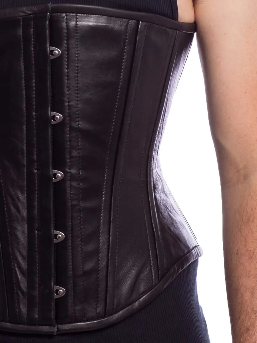 Leather Modern Curve Longline Underbust Corset : CS-701