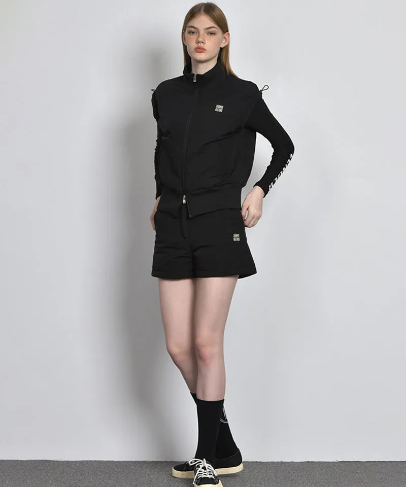 LENUCU Padded Short - Black