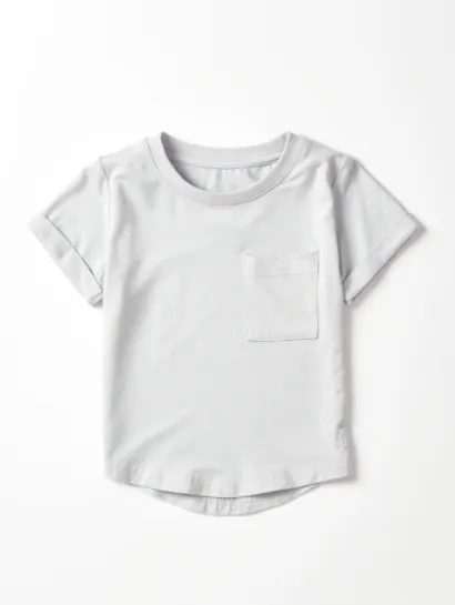 Little Bipsy Bamboo Pocket Tee